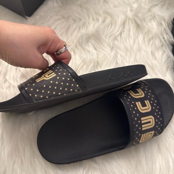 Guccy Slide Sandals - Picture 6 of 7